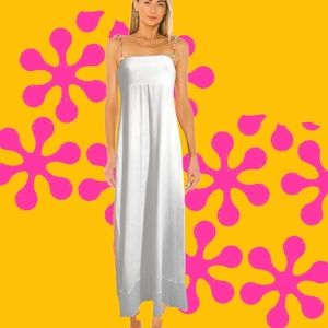 🌼NIC+ZOE🌼White Strapless Maxi🌼Beach Cover up🌼M